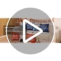 Blue Pumpkin Fall Pillow Covers 18x18 Inch, Set of 4 Buffalo Plaid Autumn Decor