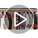 YYILIS Wooden Tie Rack Organizer - 2 Pack, 360° Swivel Hanger for 40 Ties