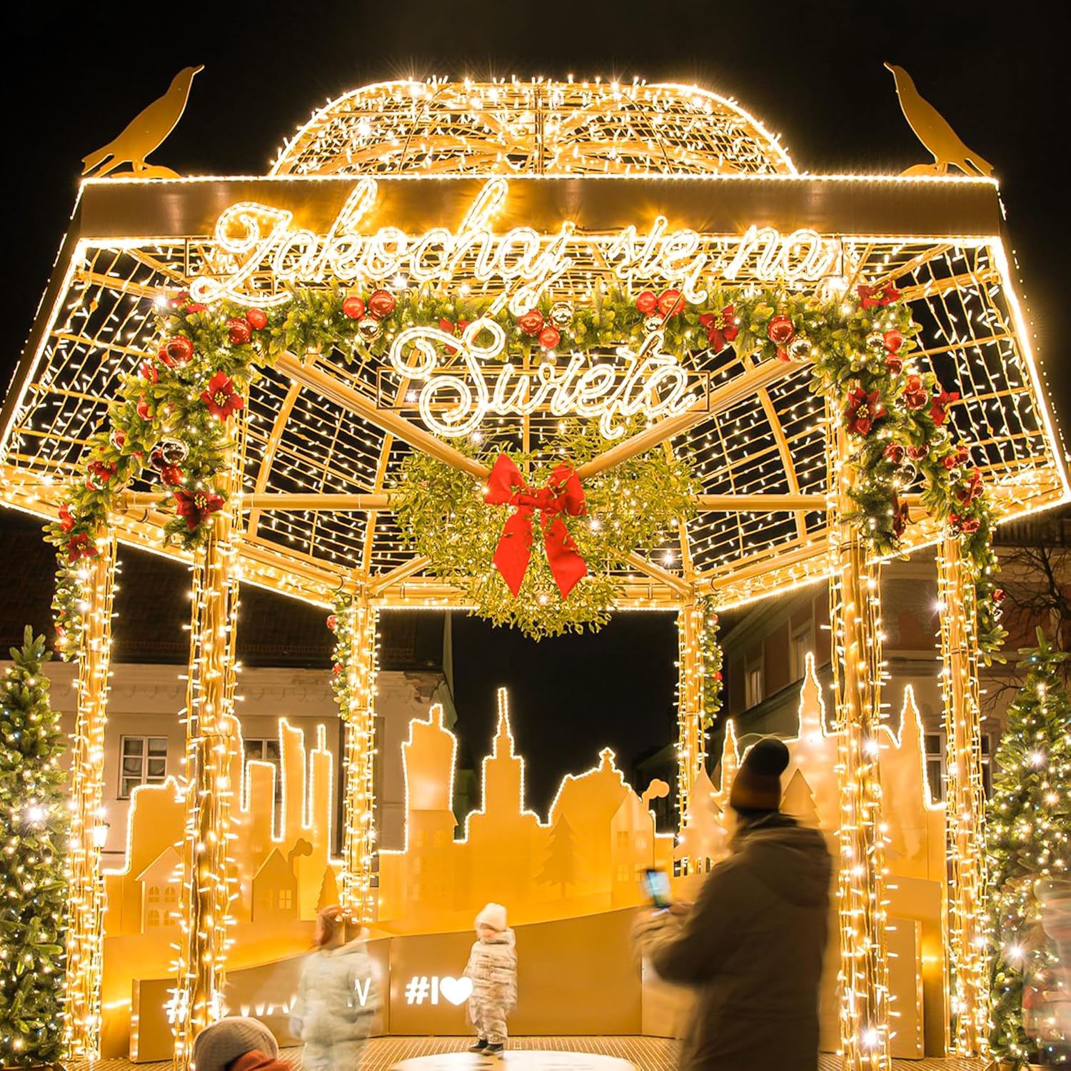 Skiennix 33FT 100 LED Fairy String Lights - Waterproof Indoor/Outdoor Decor | 8 Modes, Warm White