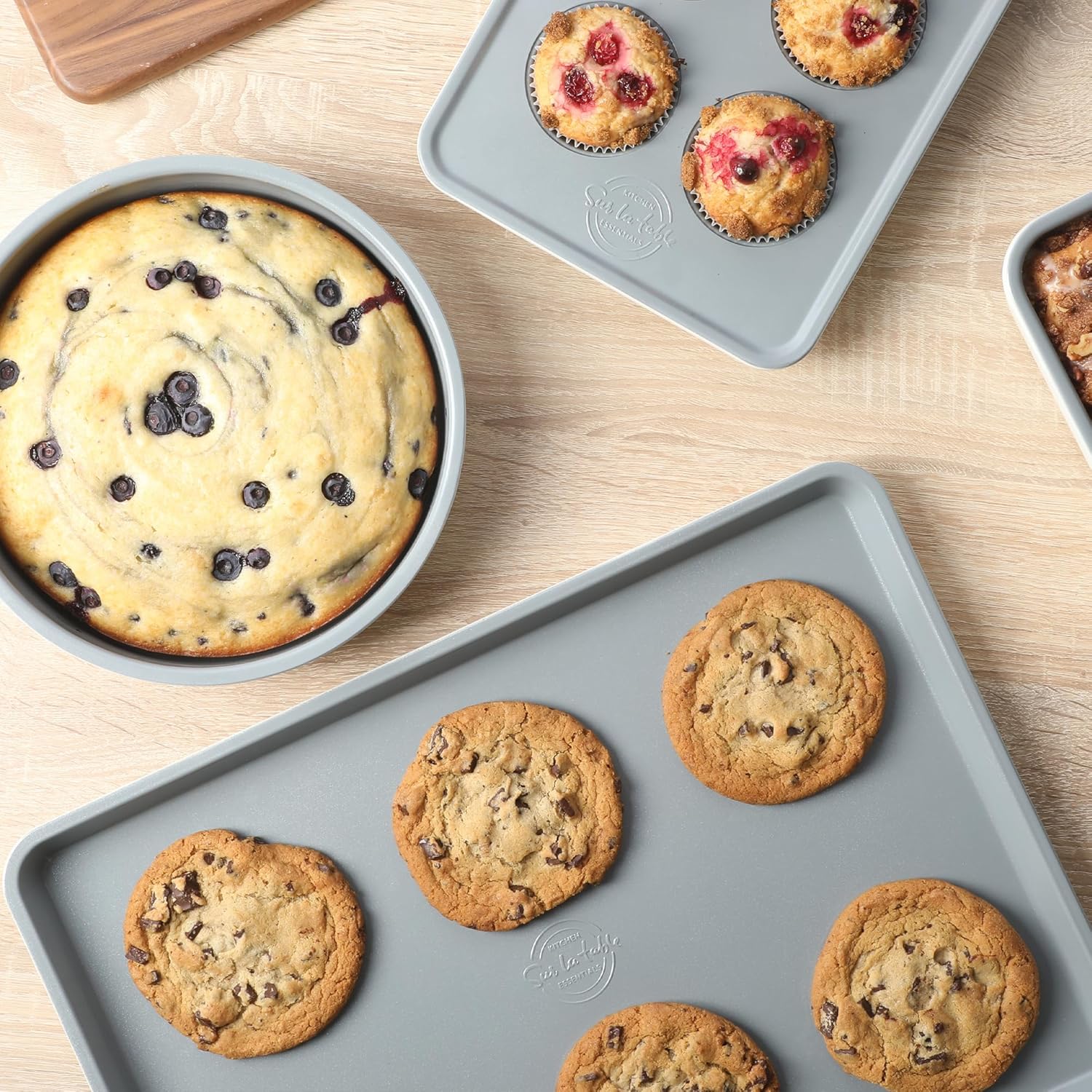 Sur La Table Bake Sale Large Nonstick Baking Sheet - 18 X 13 Inch PFA-Free Ceramic in Linen White