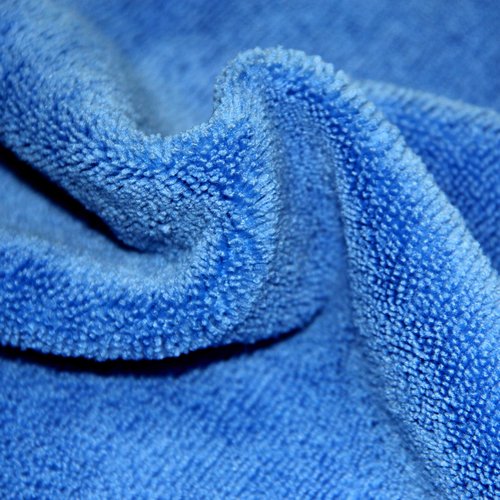 POLYTE Microfiber Cleaning Towel (16x24 in, 18 Pack, Blue,Green,Yellow)