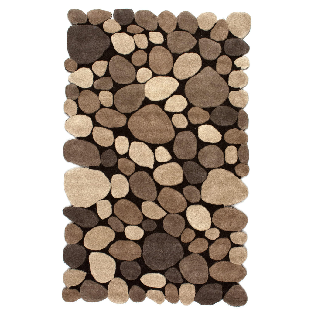 Nuloom Pebbles Natural/Beige, 2' x 3', Handmade, Polka Dot, Wool, Soft and Cozy, High Traffic, Stain Resistant, Easy Clean, Durable Runner for Bedroom, Living Room, Dining, Den, Foyer, Entryway