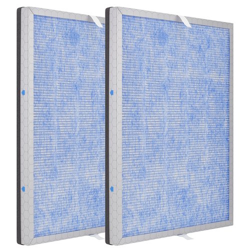 Hichoryer【Upgraded】MSA3 Replacement Filter,Compatible with MSA3 & MSA3S Air Purifier, 3-in-1 H13 True HEPA Filter with Odaller Pure Technology, 2 Pack
