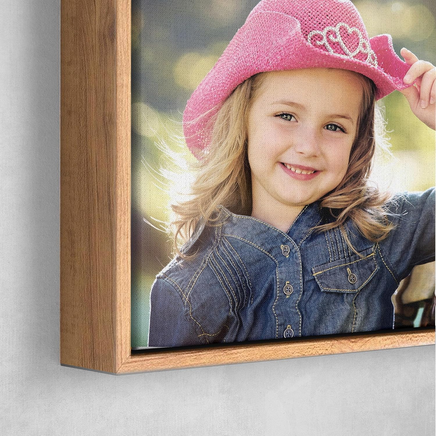 P&L ART. Personalized Custom Canvas Prints: Photo On Canvas Transform Your Photos into Stunning Framed Wall Art Digitally Printed Photo To Canvas Ideal for Home Decor Gifts Keepsakes Beige 18X24
