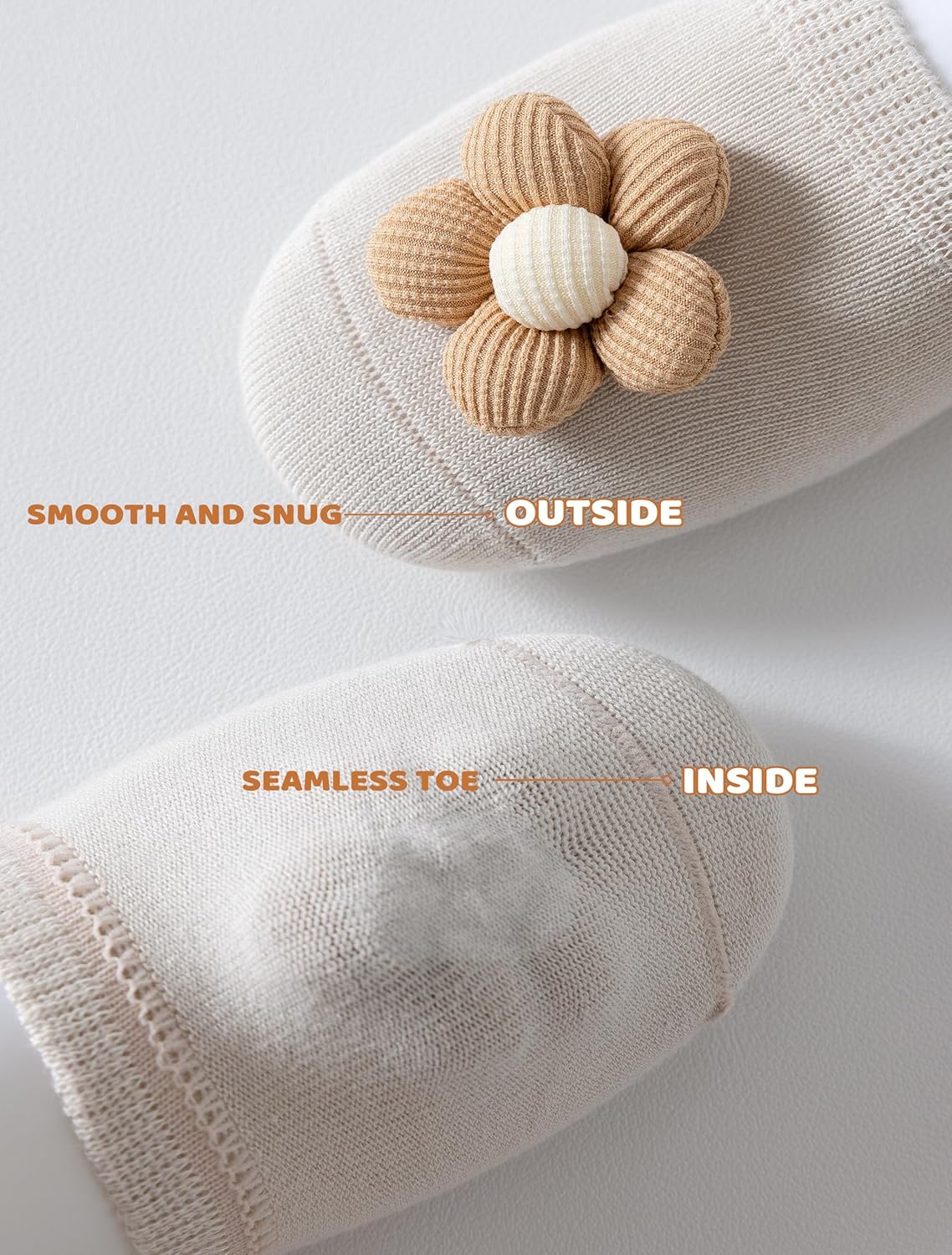 Skiennix No Show Ruffle Socks for Women - Cute Ankle Cotton Socks | 6 Pairs, Low Cut Design