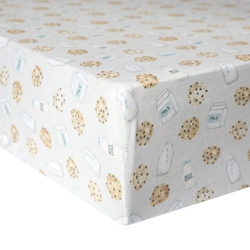 Copper Pearl Premium Knit Baby Crib Sheets for Boys and Girls Breathable and Soft, Fitted Crib Sheets for Standard Baby Mattresses, Chip