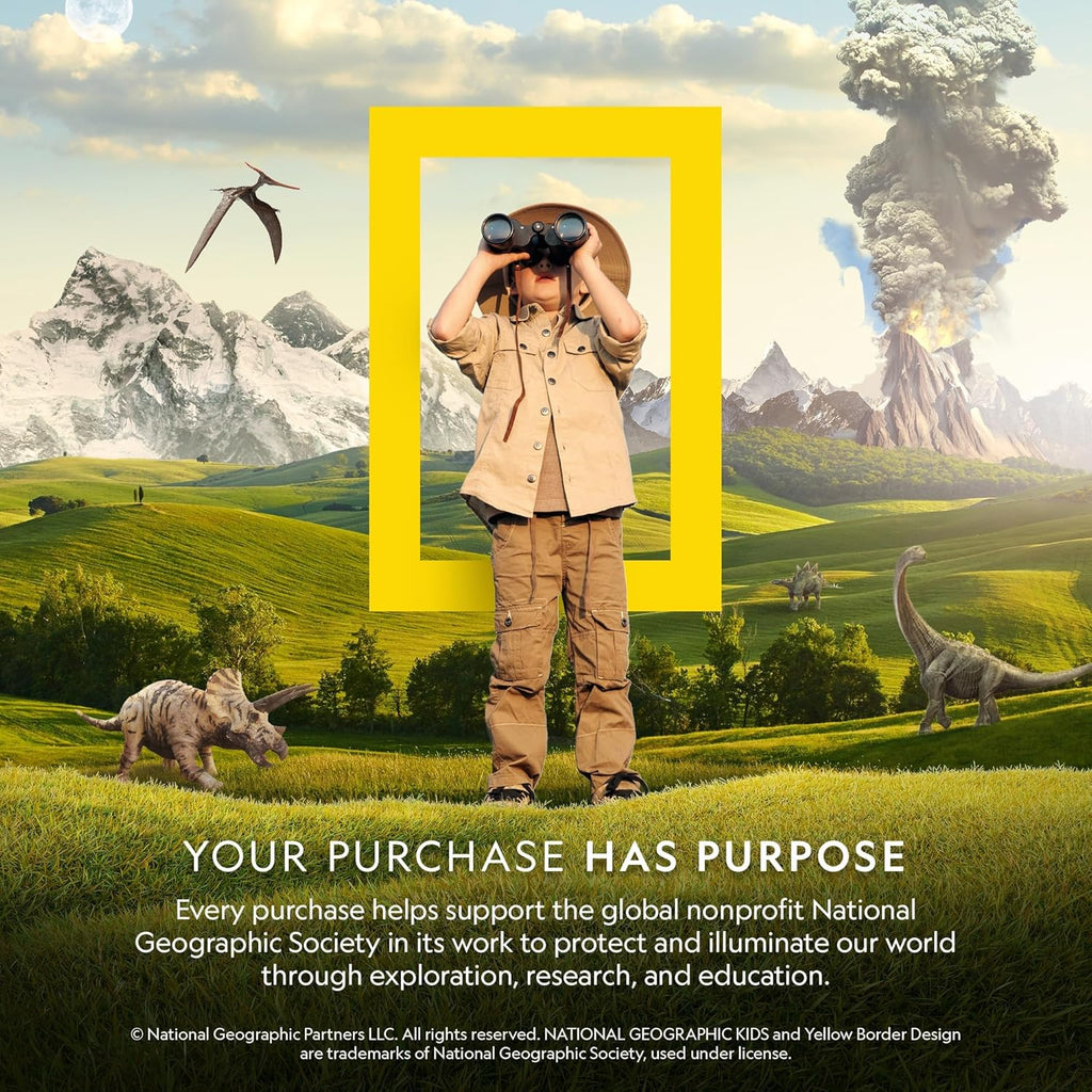 National Geographic Metal Detector for Kids - Waterproof 7.4" Coil, Lightweight with Pinpoint Function & LCD Display