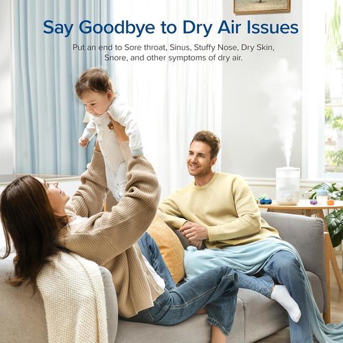 Levoit Top Fill Humidifier - 10 Pack Replacement Filters for Enhanced Air Quality