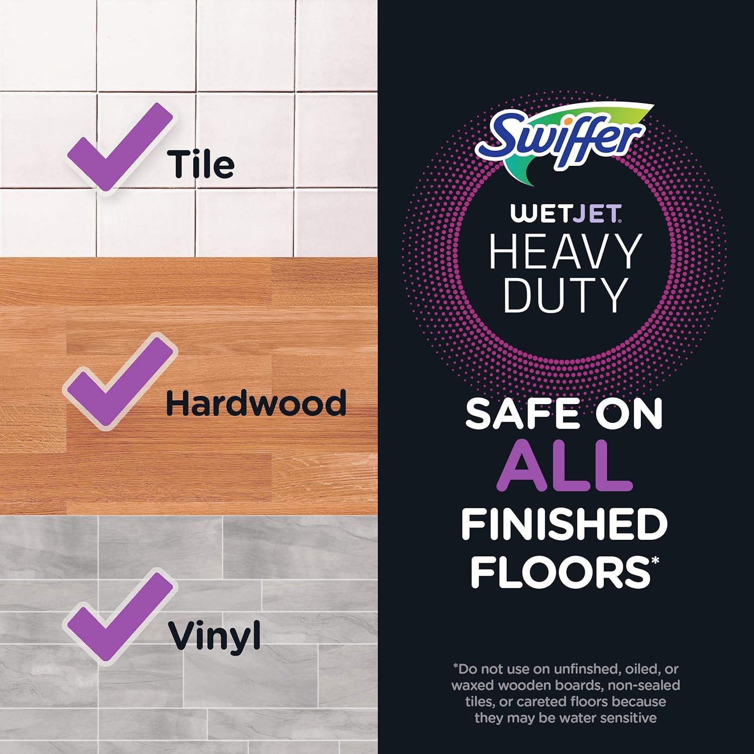 Swiffer WetJet Refill Solution - Fresh Scent Floor Cleaner, 1.25 Liters for Effortless Cleaning