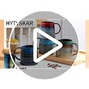 16 oz Handmade Ceramic Coffee Mug with Handle - Red Variation