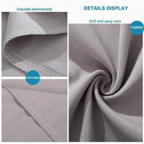 FLXXIE Body Pillow Cover - Super Soft Microfiber | 20x54 Envelope Closure, Wrinkle & Stain Resistant - Smoky Grey