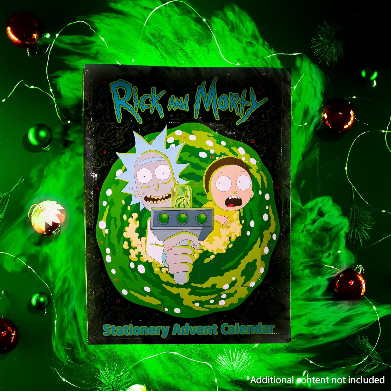 Rick and Morty Advent Calendar 2025 - Fun 24 Surprises for Men & Teens | Perfect Christmas Countdown Gift