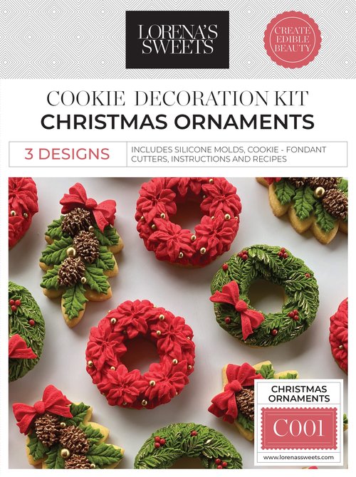 Lorena's Sweets Cookie Decoration Kit Christmas Ornaments