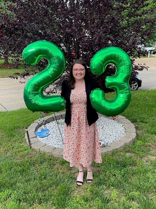 Big 23 Balloons | 40-Inch Dark Green Number Balloons for Birthday, Wedding, Graduation Celebrations