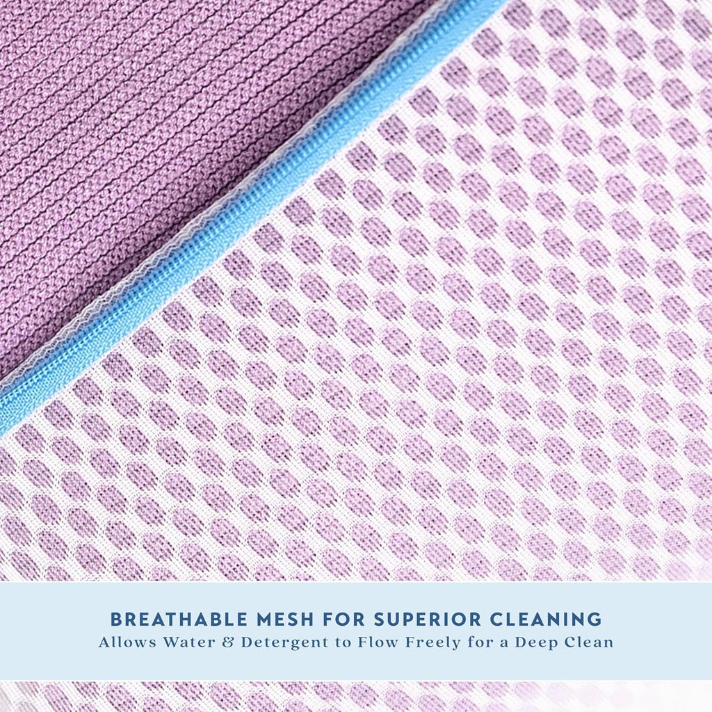 **ELYN Mesh Laundry Bags - Ultra Durable Honeycomb Mesh for Delicates | 3 Pack Medium (12” x 16”)**