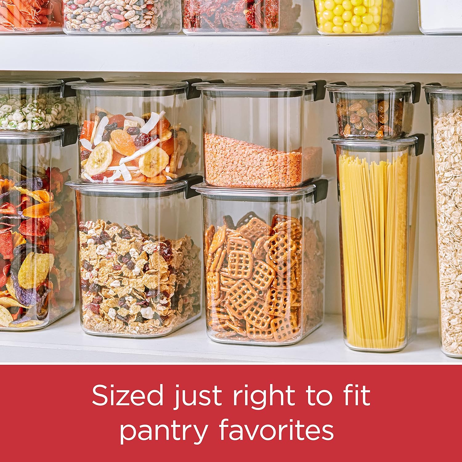 Rubbermaid Brilliance Food Storage Containers - BPA-Free, Clear, Airtight Set of 4 (8 Pieces)