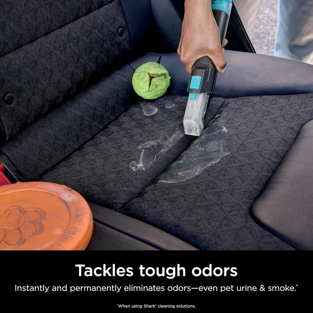 Shark StainStriker HairPro Portable Carpet Cleaner - Self-Cleaning with Pet Tools & Solutions | Copper, 4 Cleaning Tools