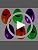 72-Pack Halloween Eggs - Durable Plastic Treat Containers