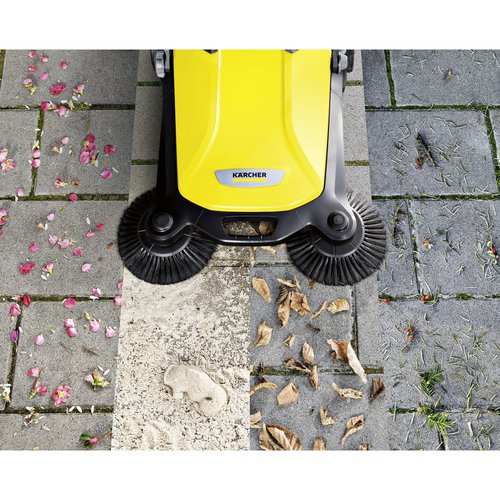 Kärcher S4 Twin Replacement Brushes - for Wet Conditions -Compatible with Karcher Push Sweeper S 4 Twin - 2 Pack