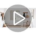 NICETOWN Linen French Door Blackout Curtain - 26" x 40", Adhesive Tie-Up