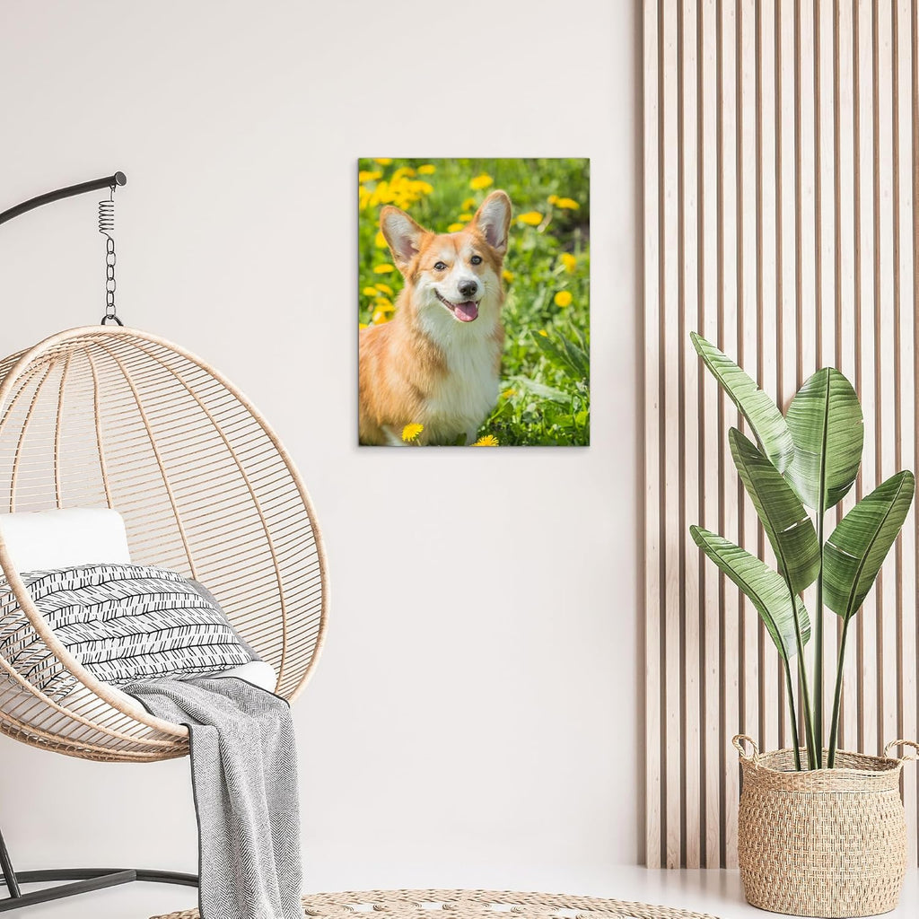 WayToLight Personalized Canvas Prints - Custom Framed Wall Art for Home Decor | Ideal Christmas Family Gifts (6x8 in)