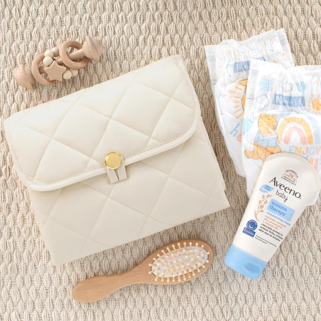 Skiennix Portable Diaper Changing Pad - Soft, Easy to Clean & Lightweight Travel Mat for Babies
