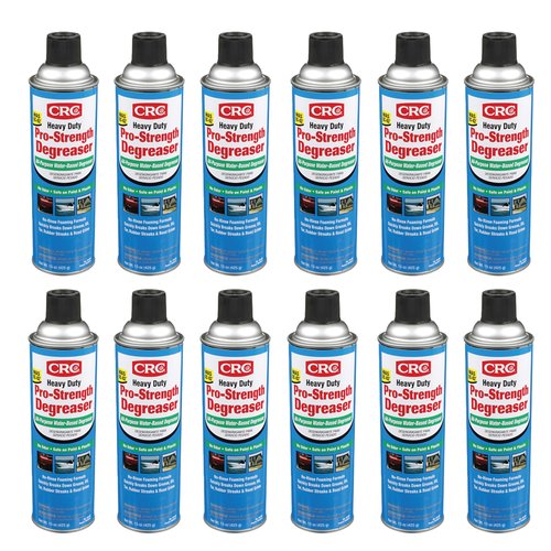 CRC 05483 Heavy Duty Pro-Strength Degreaser, 20 Wt Oz, [12 Pack]