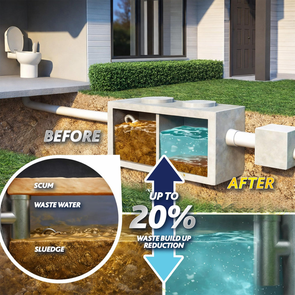 RID-X Septic Tank Treatment Pods – 3 Month Supply, Dual Action Enzymes and Bacteria to Break Down Waste & Prevent Backups