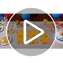 Oudain Anime Theme Party Tablecloth - 3 Pack, 108 x 54 Inch Plastic Cover