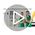 Dfacio 11-Piece Crevice Cleaning Brush Set for Grout, Kitchen & Bathroom