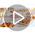 Bamboo Appetizer Forks - 100 Mini 3.5 Inch Disposable Forks