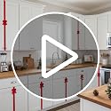 Christmas Housewarming Kitchen Gift Bows Set - Pink, 6 Pcs, One Size