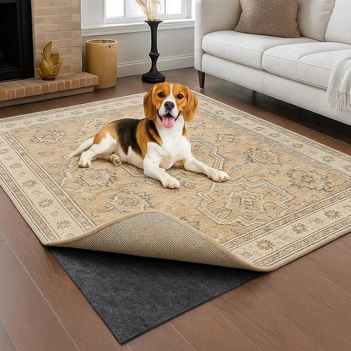 Deep Dream Rug Pad - Non-Slip 1/4" Thick Felt with Natural Rubber Backing | 2 x 8 Ft Area Rugs