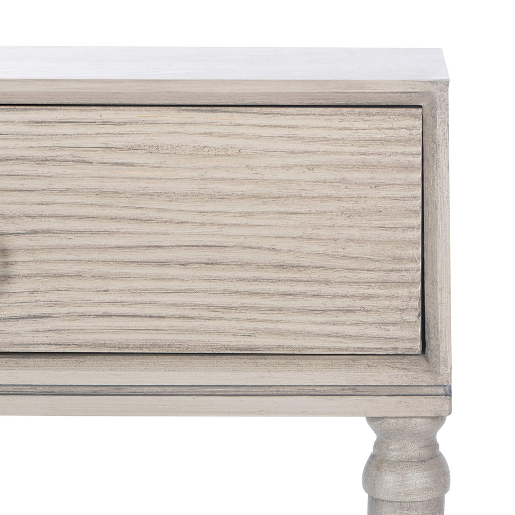 Safavieh Home Collection Aliyah Greige 2-Drawer Console Table