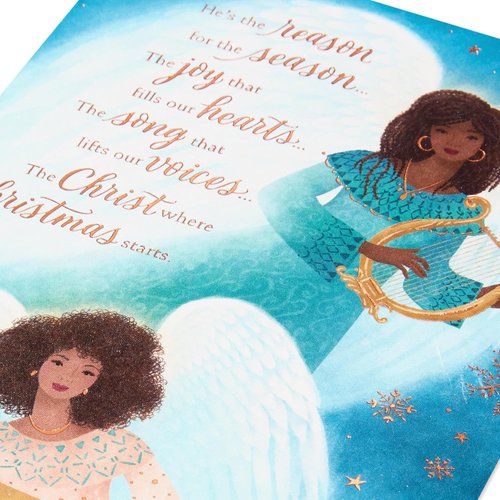 American Greetings Christmas Card - Reasons to Rejoice | Heartwarming Holiday Wishes