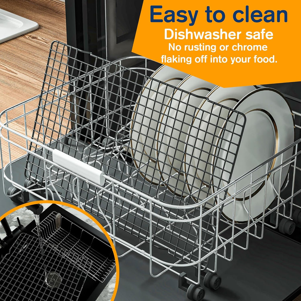 Skiennix Cooling Racks - Heavy Duty Stainless Steel Wire Rack for Baking & Grilling | 10" x 16" - Oven & Dishwasher Safe