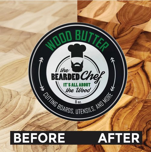 Wood Butter - 8 oz. - Cutting Boards - Butcher Blocks - Veteran Owned - Made in the USA