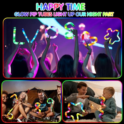 JOYIN 18 Pack Glow Sticks - Fun Party Favors for Kids | Light-Up Necklaces & Bracelets for Birthdays