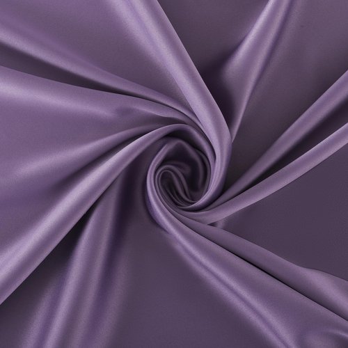 Sun Zero Rianna Theater Grade Extreme 100% Total Blackout Rod Pocket Curtain Panel, Amethyst Purple, 40" W x 63" L (1 Panel)