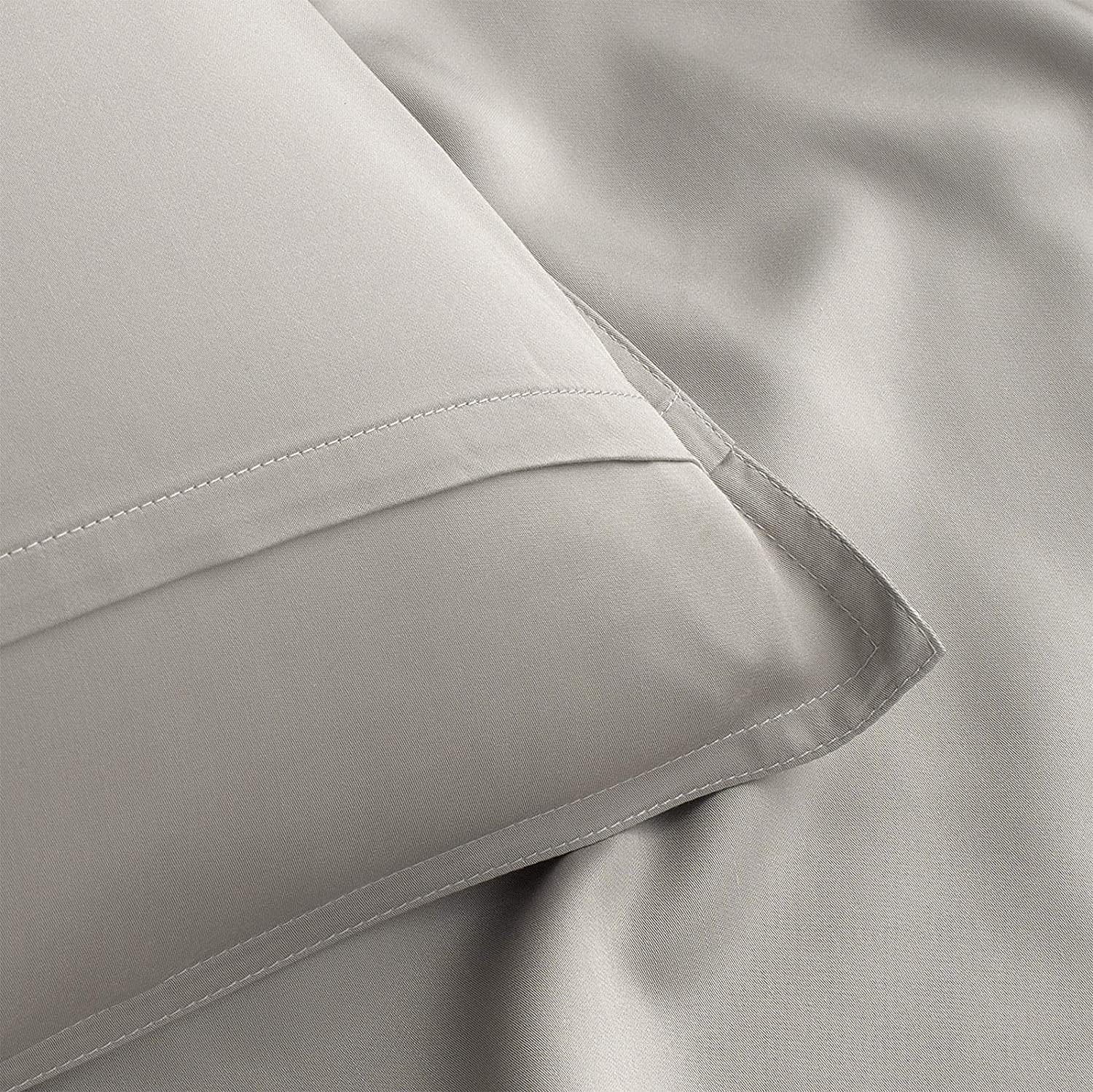 Pure Bamboo Full Bed Sheet Set - Genuine 100% Organic Viscose, Luxuriously Soft & Cooling | Striped Design, 2-Year Quality Promise