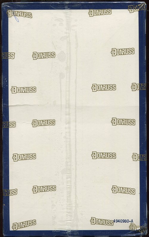 1992 Donruss Series I Major League Baseball Puzzle Cards Unopened Box - 36 Packs Per Box. Look for Rookies and Hall of Fame Member Cards.