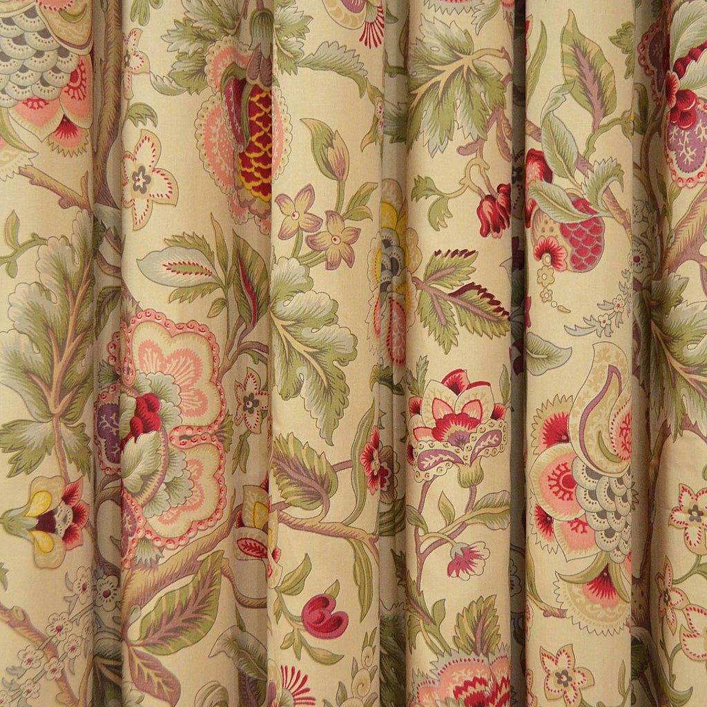 Waverly Imperial Dress Window Panel with Tie Back - Antique Design - 52" X 84"