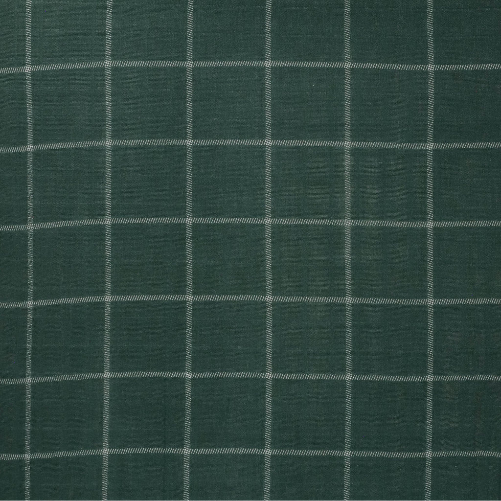 Little Unicorn Fitted Crib Sheet | 100% Cotton Muslin | Super Soft | Sized for Standard Baby Crib & Toddler Mattress | Machine Washable | 52” x 28” x 6” (Evergreen Plaid)