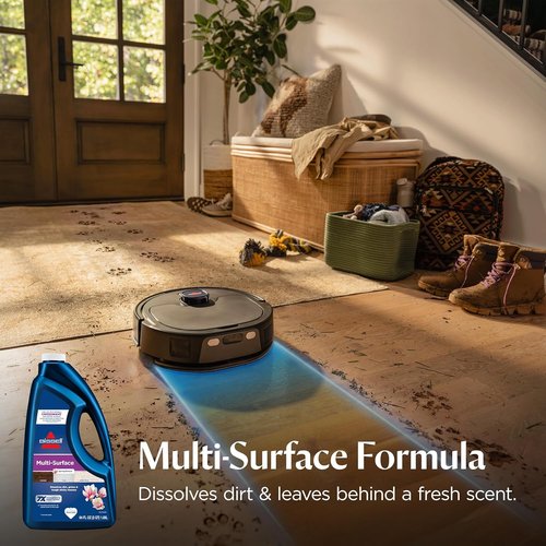 Bissell FlexClean FurForce Robot Vacuum & Mop - LiDAR Navigation, Pet Hair Removal, 180 Min Runtime