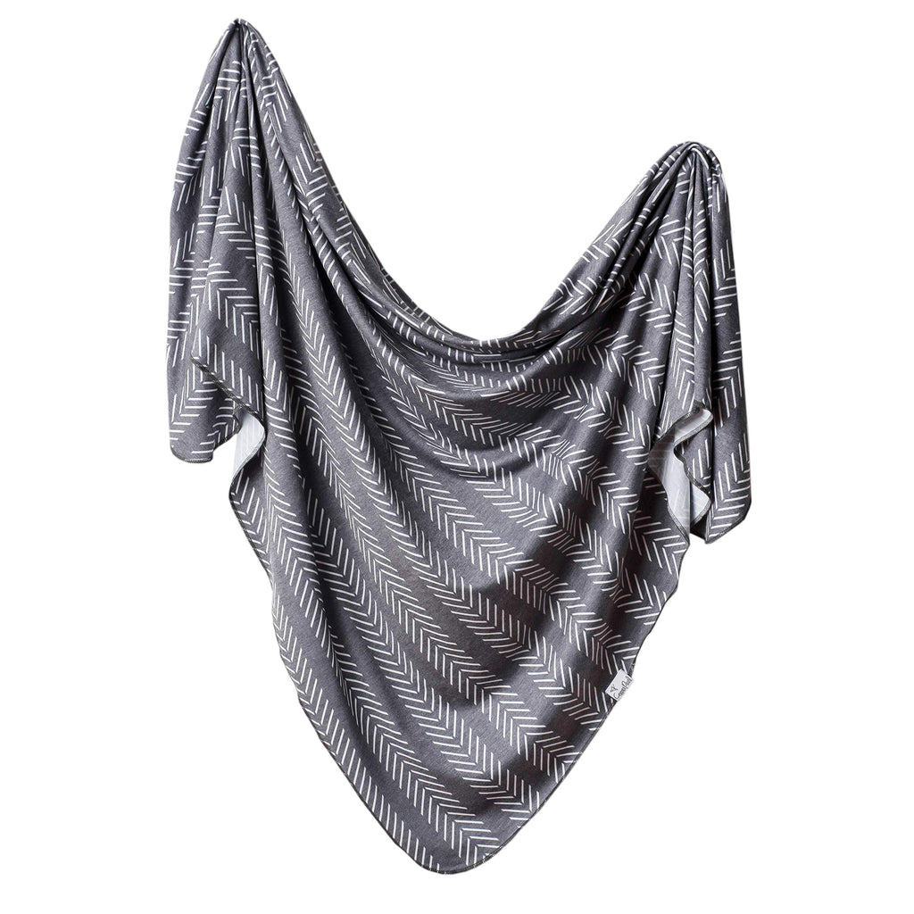 Copper Pearl Large Premium Knit Baby Swaddle Receiving Blanket Canyon