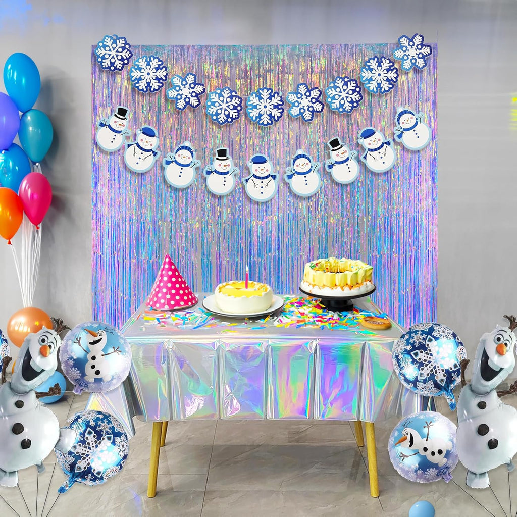 Skiennix Birthday Girl Crown - Iridescent Streamers for Festive Celebrations | Perfect Party Accessory