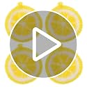 Minkissy 4-Pack Microfiber Lemon Dish Cloths - Super Absorbent Kitchen Scrubber