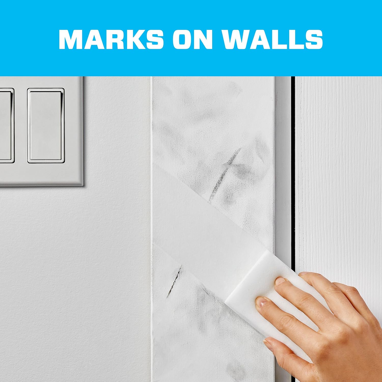 Mr Clean Magic Eraser - Erase Stains & Grime Effortlessly | Original, 2 Count