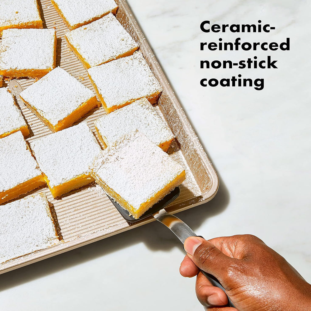 OXO Good Grips Non-Stick Pro Baking Sheet - 13 x 18 Inch for Effortless Baking