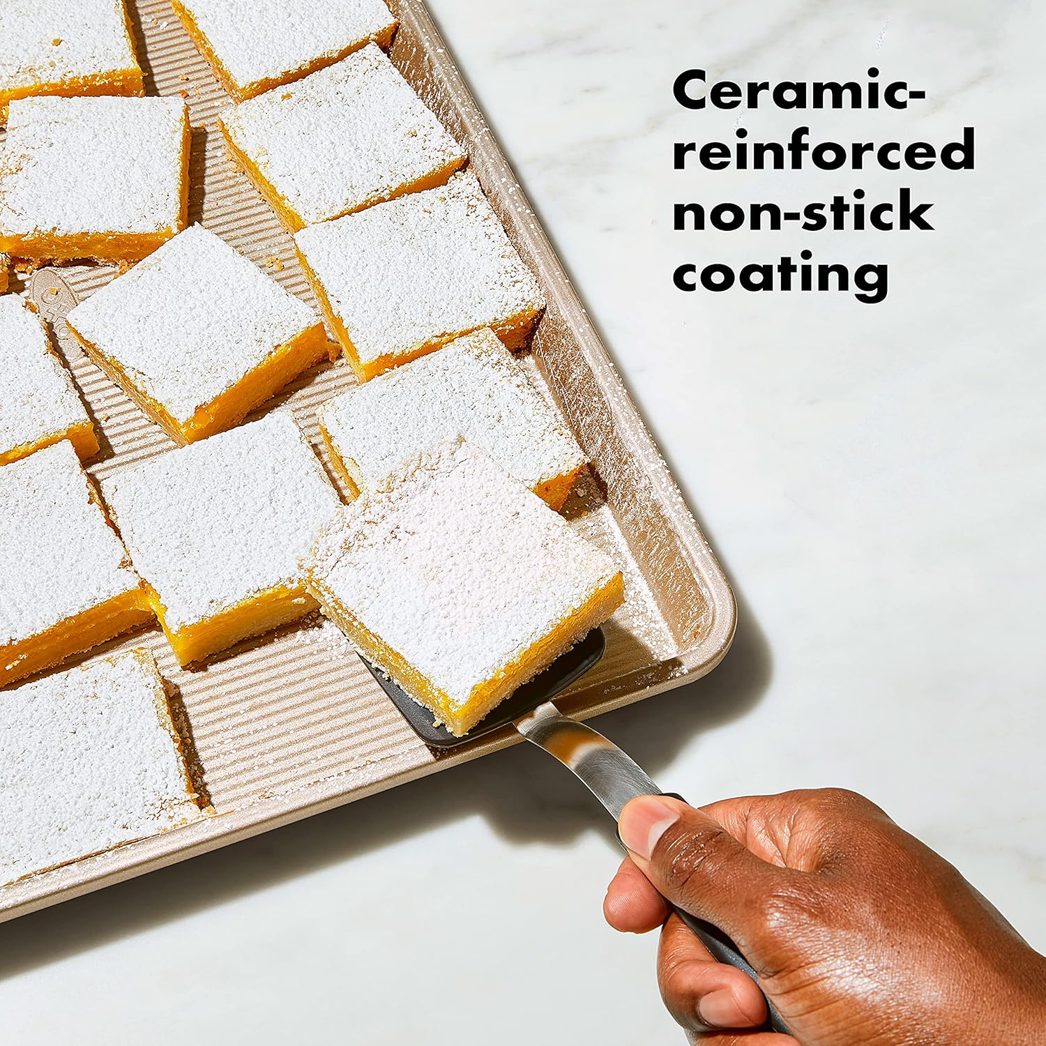 OXO Good Grips Non-Stick Pro Baking Sheet - 13 x 18 Inch for Effortless Baking